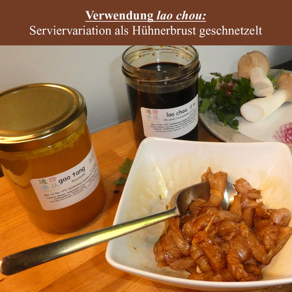 Lao Chou, vegetarische Würzbrühe, Glas 390ml